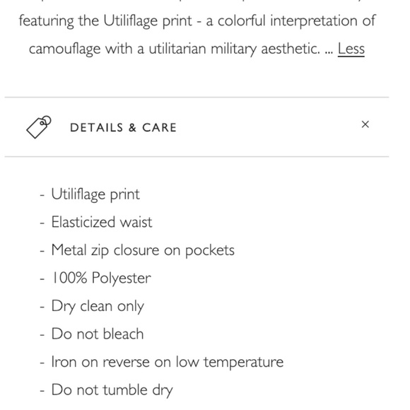 Authentic Versace Camouflauge pants M - Picture 16 of 16